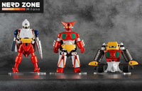PRE ORDINE - FREEING - Getter Robo Dynamic Change Getter Robo Mini Fig Set