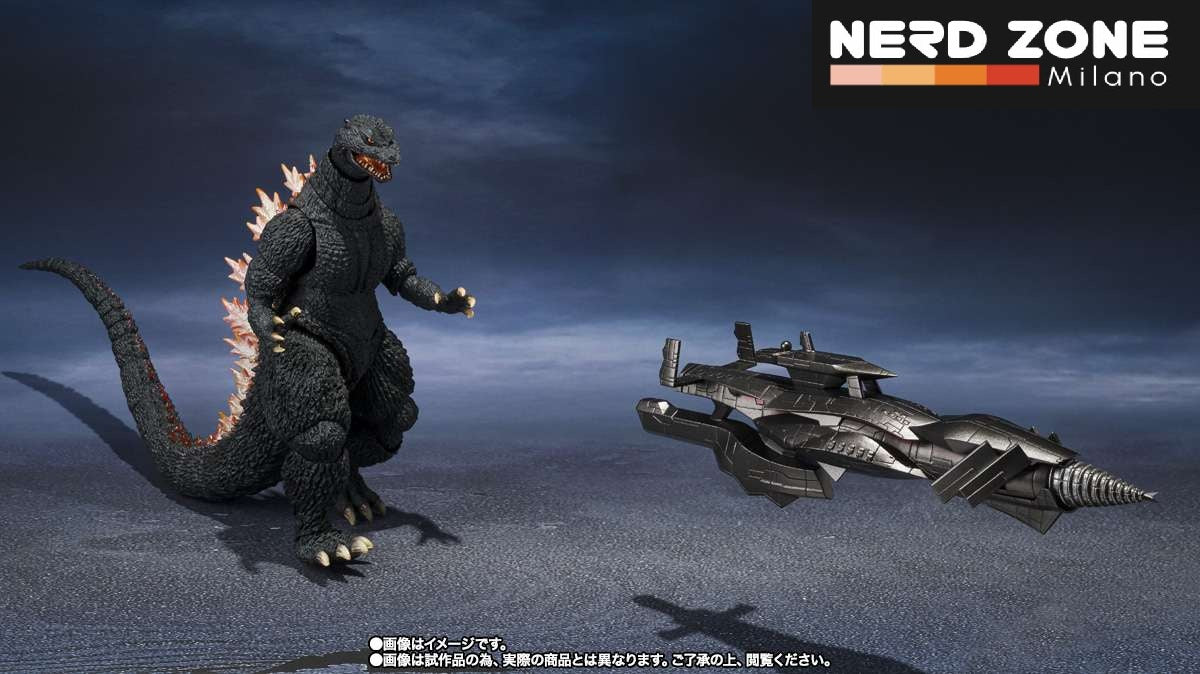 PRE ORDINE - BANDAI - Godzilla 2004 Heat Ray Ver Vs New Gotengo S.H.Monsterarts