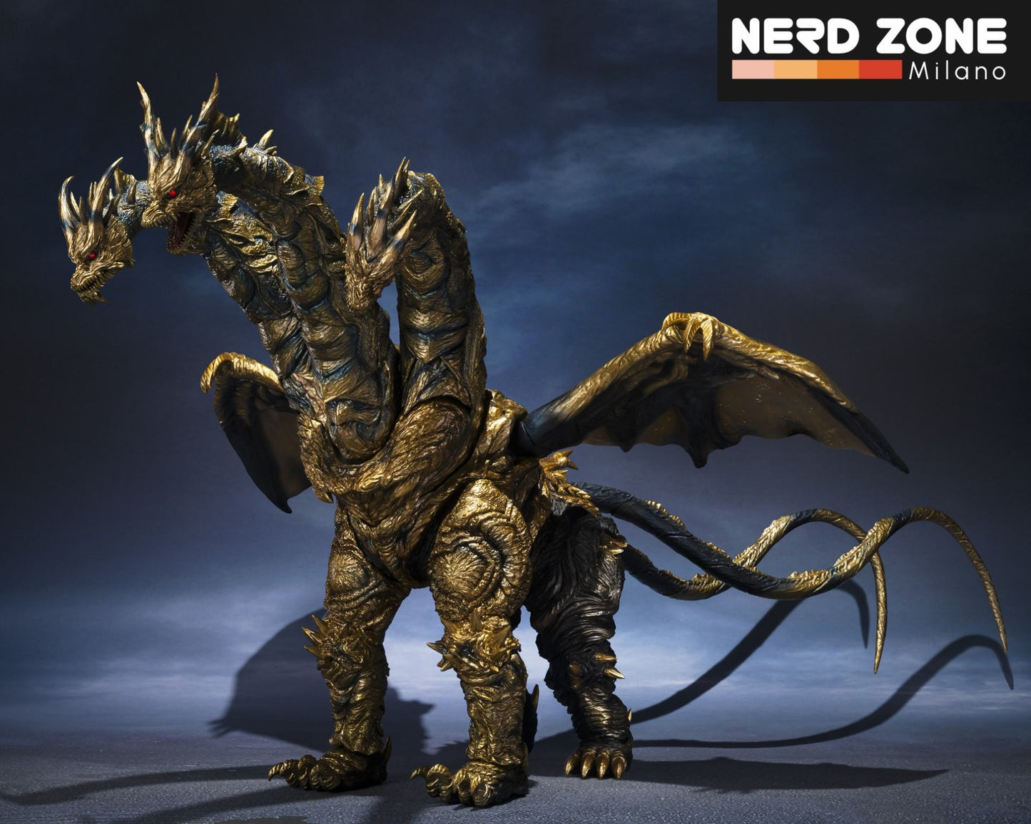 PRE ORDER - BANDAI S.H.MONSTERARTS - Godzilla Final Wars Kaizer Ghidorah S.h.monsterarts