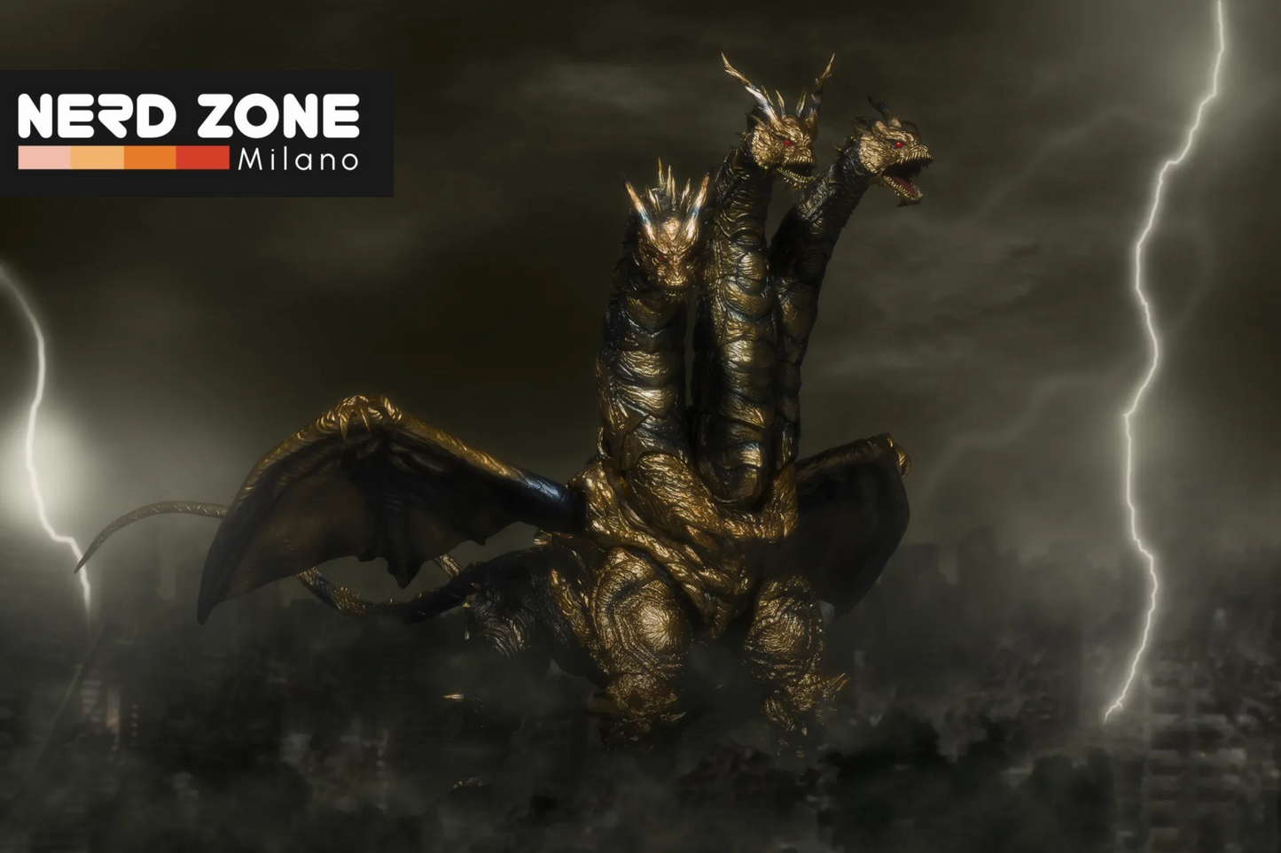 PRE ORDER - BANDAI S.H.MONSTERARTS - Godzilla Final Wars Kaizer Ghidorah S.h.monsterarts