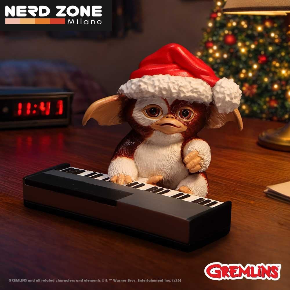 PRE ORDINE - NEMESIS NOW - Gremlins Gizmo Jingle Piano Figurine