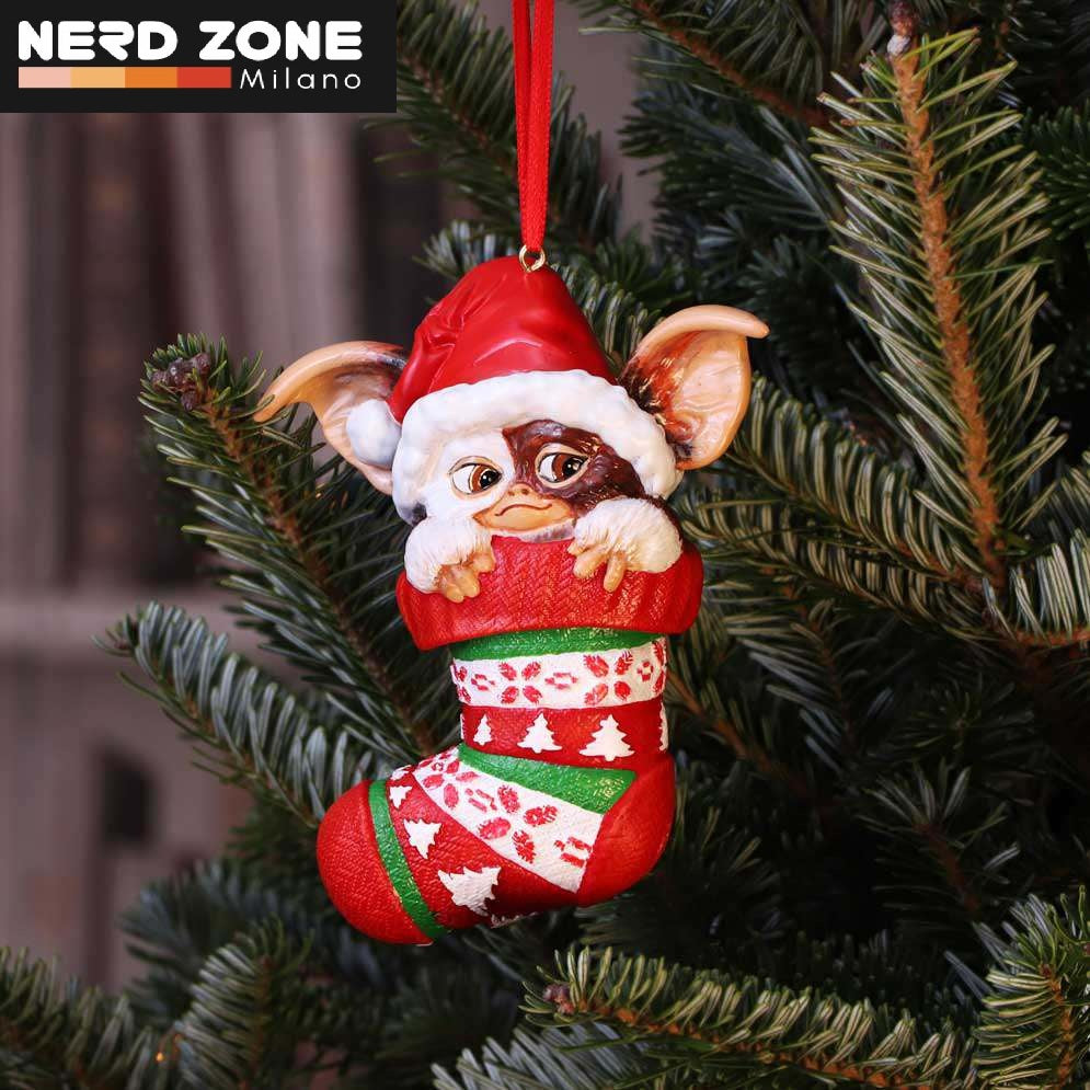 NEMESIS NOW - Gremlins Gizmo In Stocking Ornament