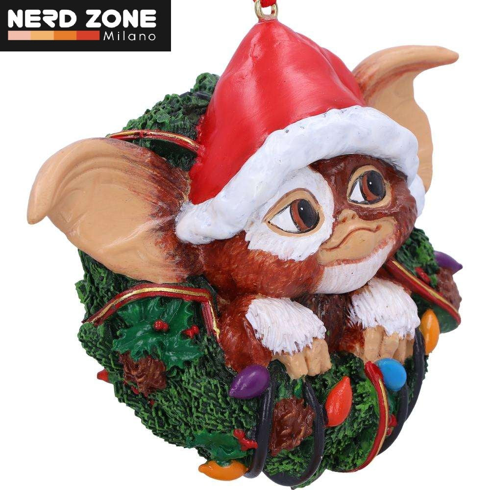 NEMESIS NOW - Gremlins Gizmo In Wreath Hanging Ornament