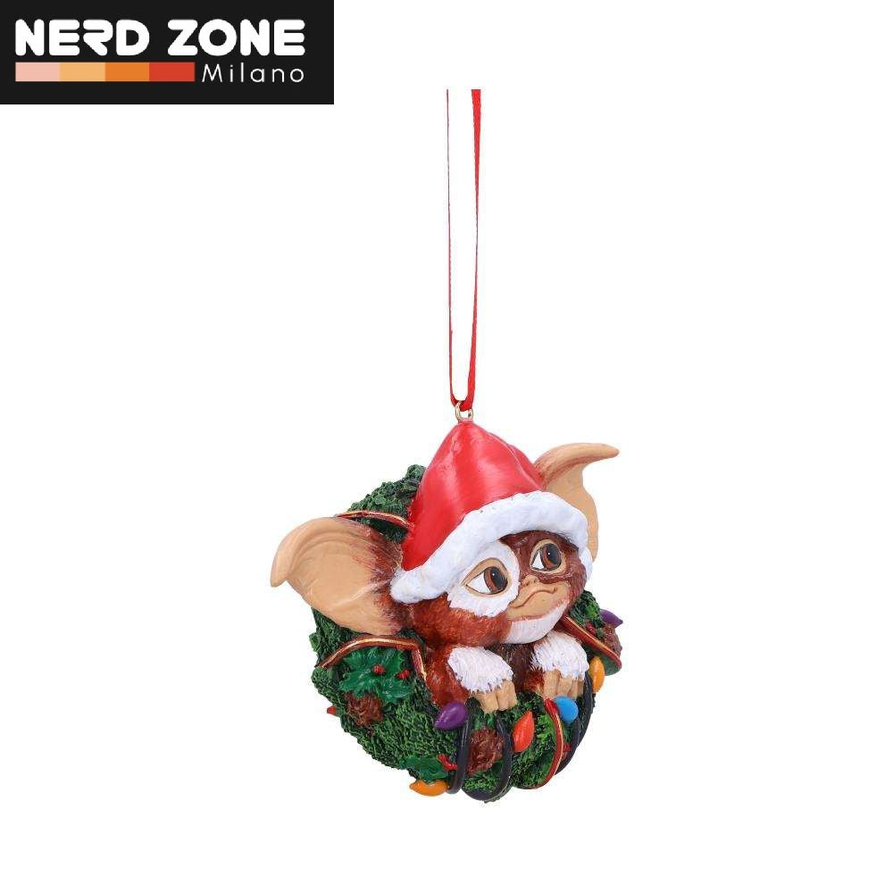 NEMESIS NOW - Gremlins Gizmo In Wreath Hanging Ornament