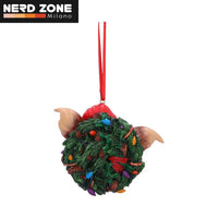 NEMESIS NOW - Gremlins Gizmo In Wreath Hanging Ornament