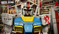 BANDAI - Model Kit - Rx 78 (ASSEMBLED AND COLORED) 150 cm