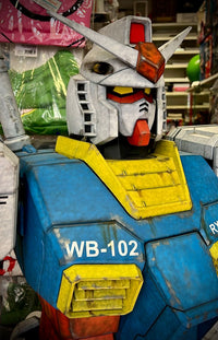 BANDAI - Model Kit - Rx 78 (ASSEMBLED AND COLORED) 150 cm