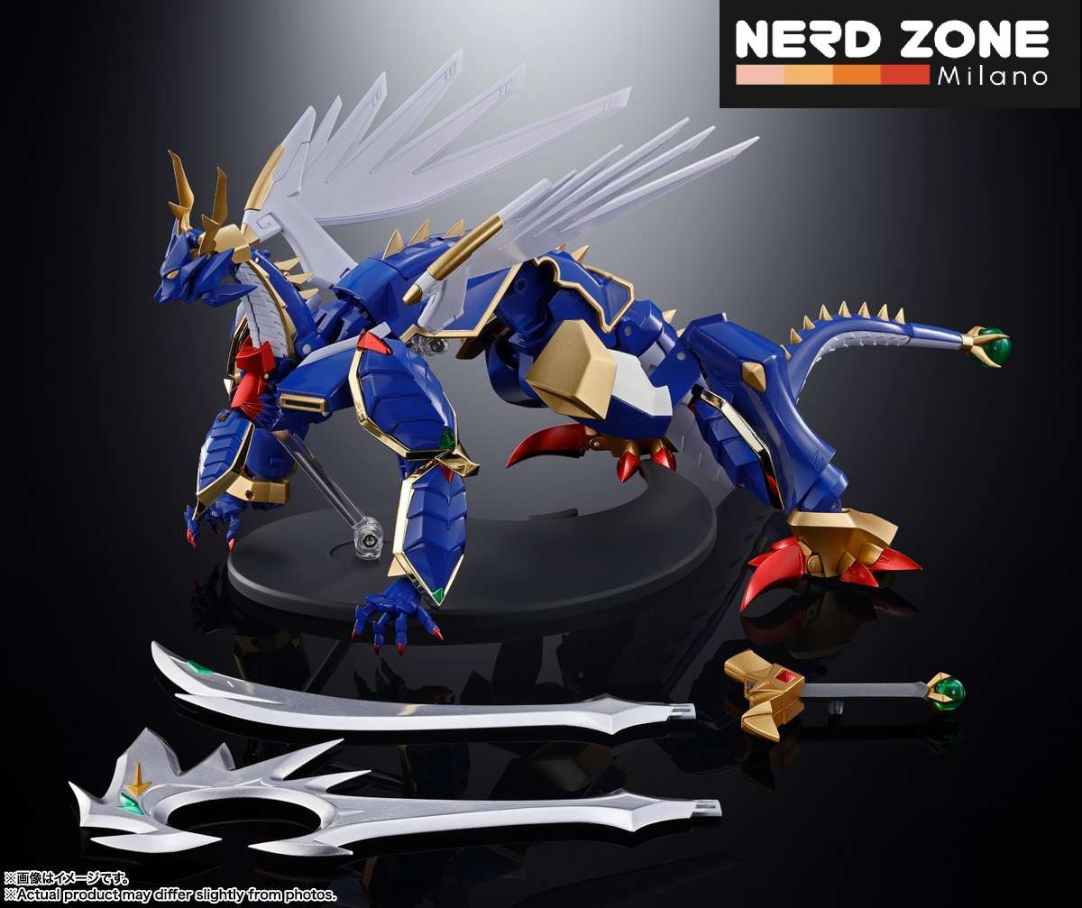 BANDAI – Soul of Chogokin GX- 119 Super Robot Taisen Dragon Tiger King/Tiger Dragon King