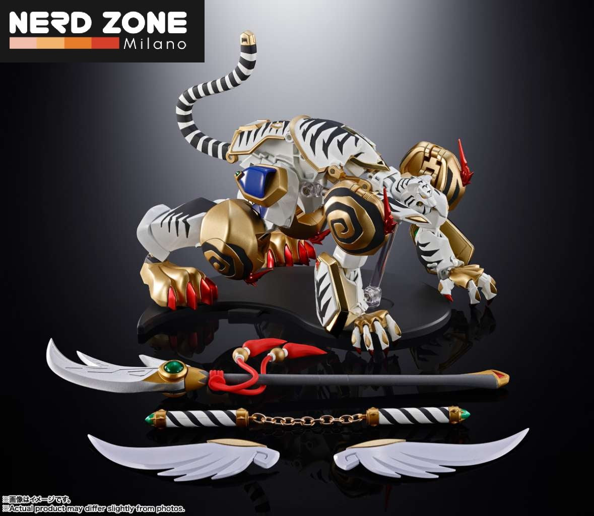 BANDAI – Soul of Chogokin GX- 119 Super Robot Taisen Dragon Tiger King/Tiger Dragon King