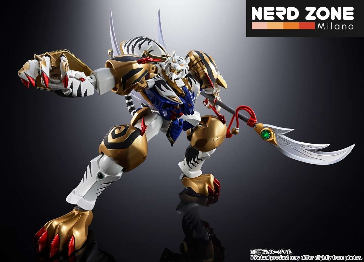 BANDAI – Soul of Chogokin GX- 119 Super Robot Taisen Dragon Tiger King/Tiger Dragon King