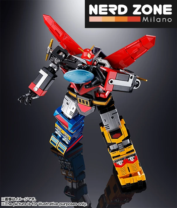 PRE ORDINE - BANDAI – Soul of Chogokin Gx-60r God Sigma Reissue