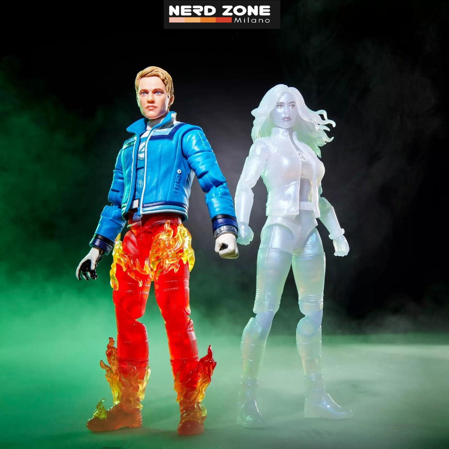 PRE ORDINE HASBRO - Marvel Legends Avengers Doomsday Human Torch And Invisible Woman Action Figures
