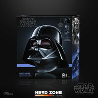 HASBRO - Star Wars: Obi-Wan Kenobi Black Series Electronic Helmet Darth Vader