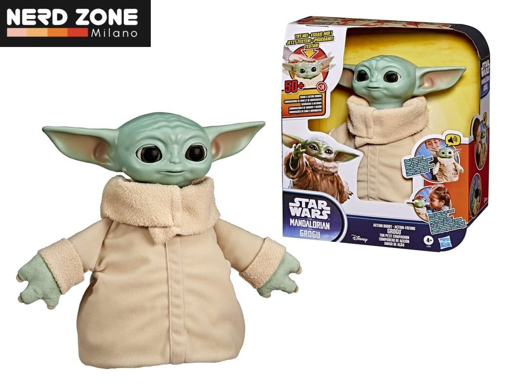 HASBRO - Star Wars The Mandalorian And Grogu Action Buddy Grogu