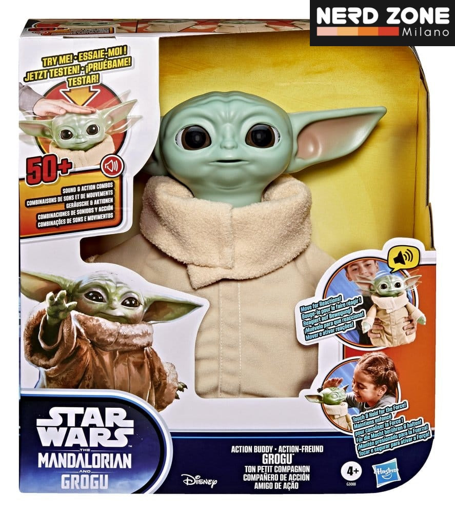 HASBRO - Star Wars The Mandalorian And Grogu Action Buddy Grogu
