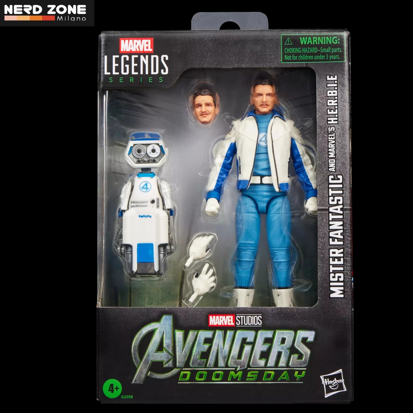 PRE ORDINE - HASBRO Marvel Legends Avengers Doomsday Mr Fantastic And Herbie Action Figures