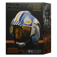 HASBRO - Star Wars: The Mandalorian Black Series Electronic Helmet Carson Teva