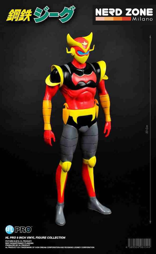 DISPONIBILE HIGHDREAM - Jeeg Robot Cyborg Hiroshi 9 Inch Figure (23 cm)