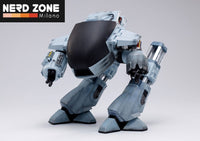 HIYA - Robocop Exquisite Mini Action Figure with Sound Feature 1/18 Battle Damaged ED209 15 cm