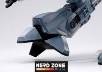 HIYA - Robocop Exquisite Mini Action Figure with Sound Feature 1/18 Battle Damaged ED209 15 cm