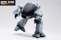 HIYA - Robocop Exquisite Mini Action Figure with Sound Feature 1/18 Battle Damaged ED209 15 cm