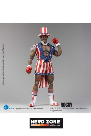 HIYA - Rocky Exquisite Super Series Actionfigur 1/12 Apollo 16 cm