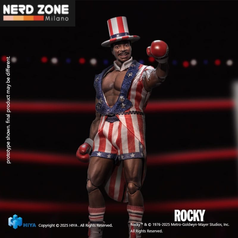 HIYA - Rocky Exquisite Super Series Actionfigur 1/12 Apollo 16 cm