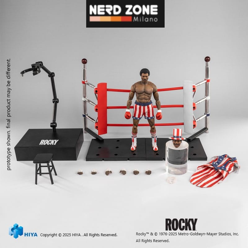 HIYA - Rocky Exquisite Super Series Actionfigur 1/12 Apollo 16 cm