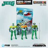 HL PRO - HIGHDREAM - Jeeg Mini Metal Fabbrica Manga (Yellow) Action Figure
