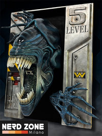 HOLLYWOOD COLLECTIBLES - Aliens Wall Sculpture 1/2 Alien Queen 51 x 41 x 25 cm
