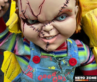 PRE ORDINE - HOLLYWOOD COLLECTIBLES - Bride Of Chucky - Chucky Half Size Wall Sculpture - Scala 1:2