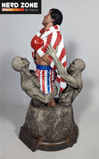 HOLLYWOOD COLLECTIBLES - Rocky IV Statue 1/4 Rocky Balboa 48 cm