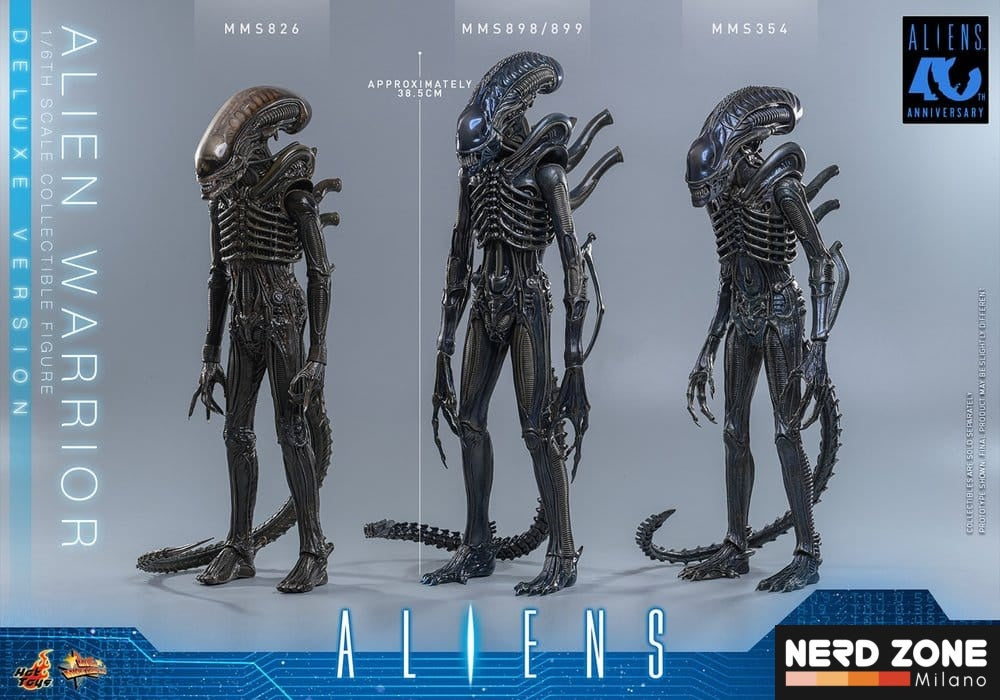 PRE ORDINE - HOT TOYS Alien Movie Masterpiece Action Figure 1/6 Alien Warrior 39 cm