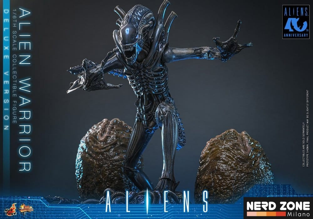 PRE ORDINE - HOT TOYS - Alien Movie Masterpiece Action Figure 1/6 Alien Warrior (Deluxe Version) 39 cm