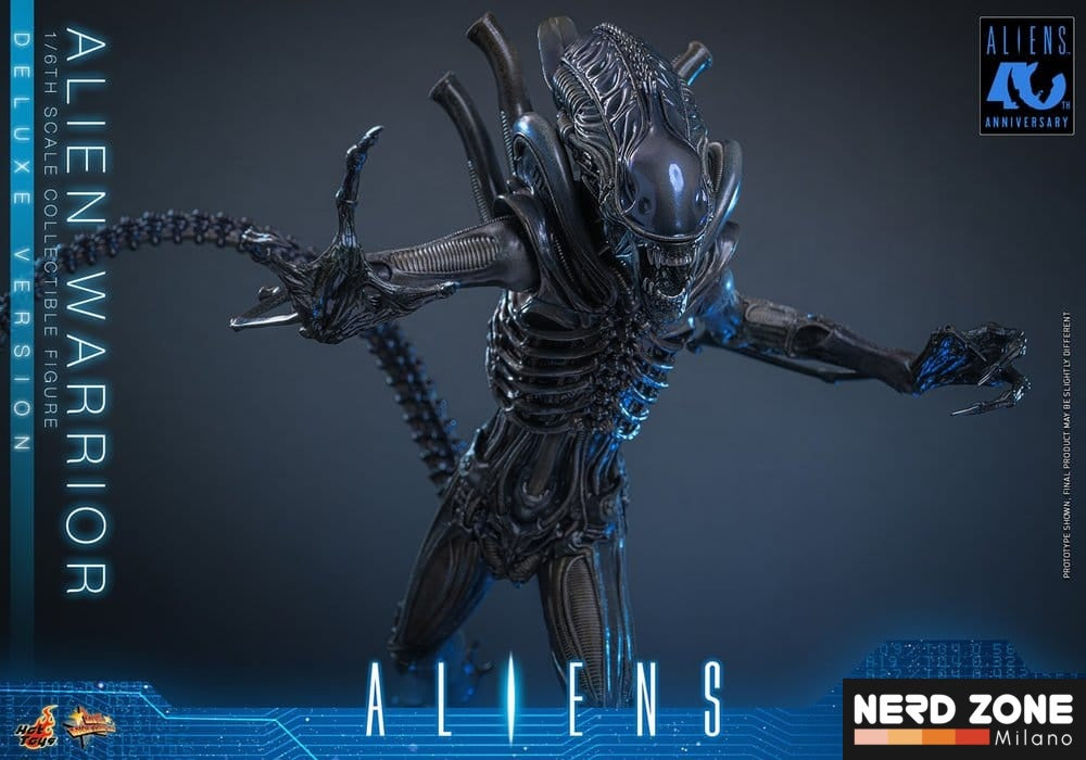 PRE ORDINE - HOT TOYS - Alien Movie Masterpiece Action Figure 1/6 Alien Warrior (Deluxe Version) 39 cm