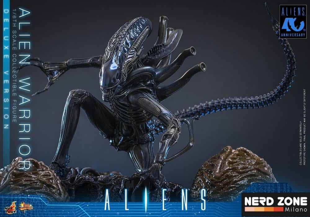 PRE ORDINE - HOT TOYS - Alien Movie Masterpiece Action Figure 1/6 Alien Warrior (Deluxe Version) 39 cm