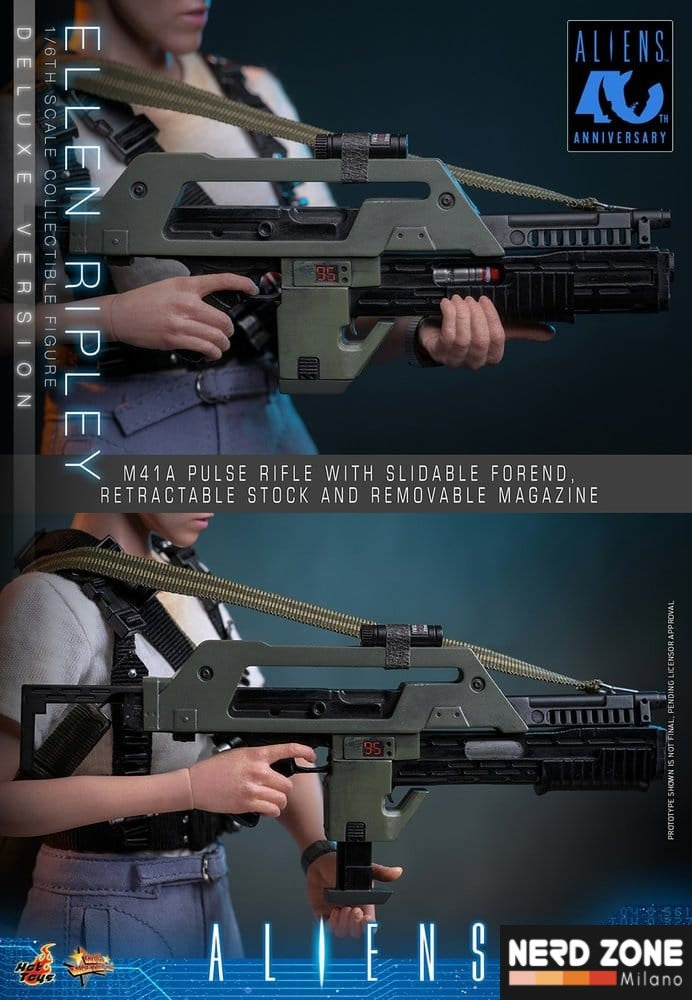 PRE ORDINE - HOT TOYS - Alien Movie Masterpiece Action Figure 1/6 Ellen Ripley (Deluxe Version) 30 cm