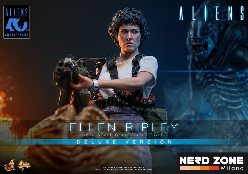 PRE ORDINE - HOT TOYS - Alien Movie Masterpiece Action Figure 1/6 Ellen Ripley (Deluxe Version) 30 cm