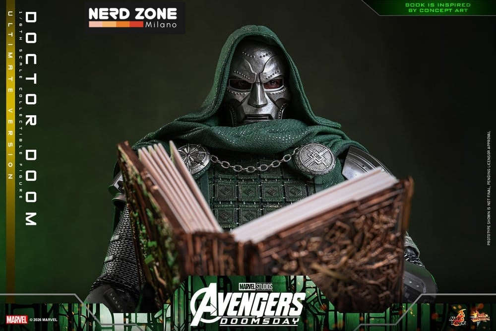 PRE ORDINE HOT TOYS - Avengers: Doomsday Movie Masterpiece Action Figure 1/6 Doctor Doom (Ultimate Version) 31 cm