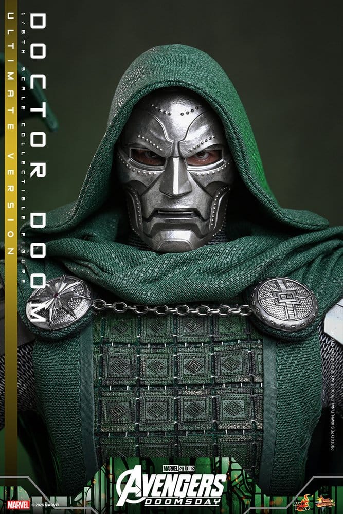 PRE ORDINE HOT TOYS - Avengers: Doomsday Movie Masterpiece Action Figure 1/6 Doctor Doom (Ultimate Version) 31 cm