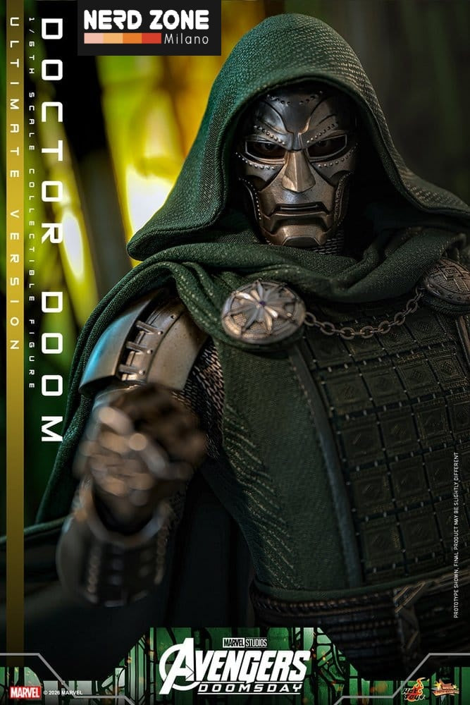 PRE ORDINE HOT TOYS - Avengers: Doomsday Movie Masterpiece Action Figure 1/6 Doctor Doom (Ultimate Version) 31 cm