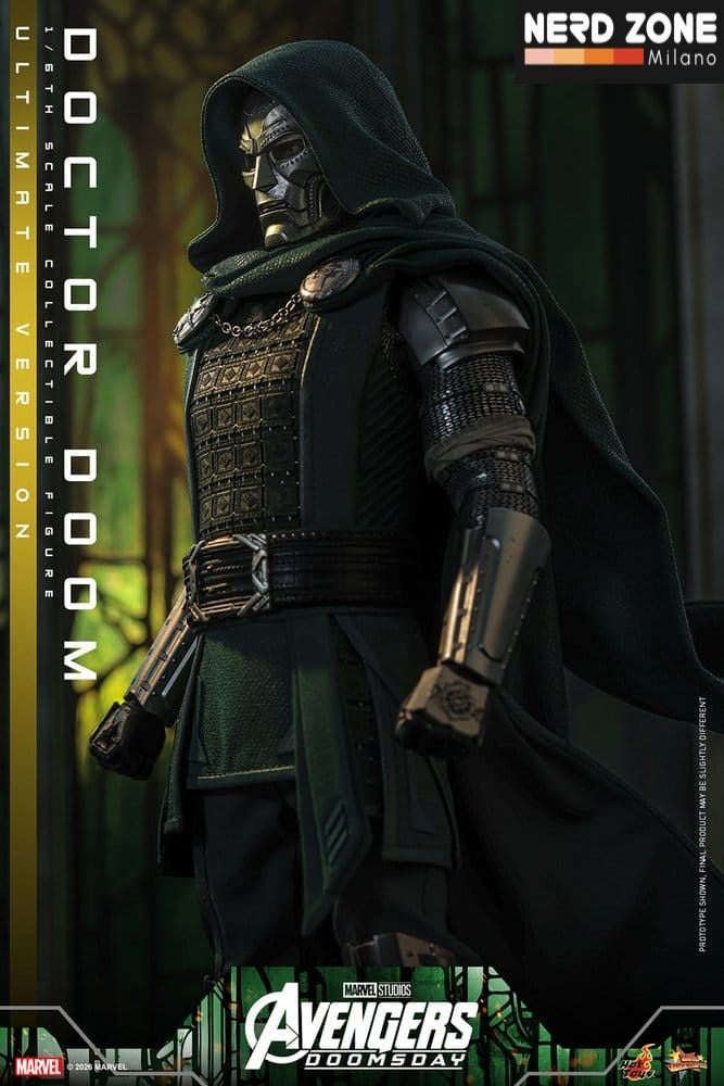 PRE ORDINE HOT TOYS - Avengers: Doomsday Movie Masterpiece Action Figure 1/6 Doctor Doom (Ultimate Version) 31 cm