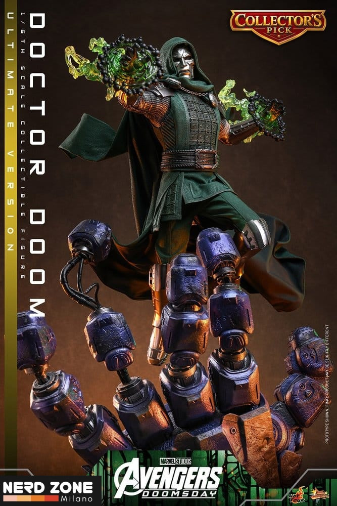 PRE ORDINE HOT TOYS - Avengers: Doomsday Movie Masterpiece Action Figure 1/6 Doctor Doom (Ultimate Version) 31 cm
