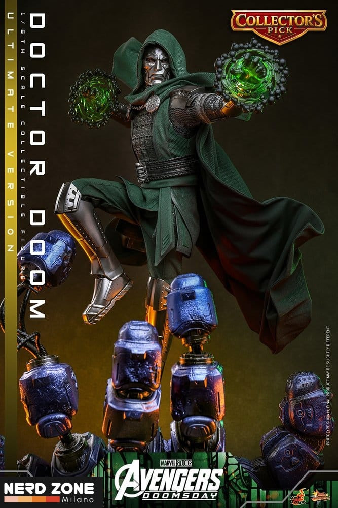PRE ORDINE HOT TOYS - Avengers: Doomsday Movie Masterpiece Action Figure 1/6 Doctor Doom (Ultimate Version) 31 cm