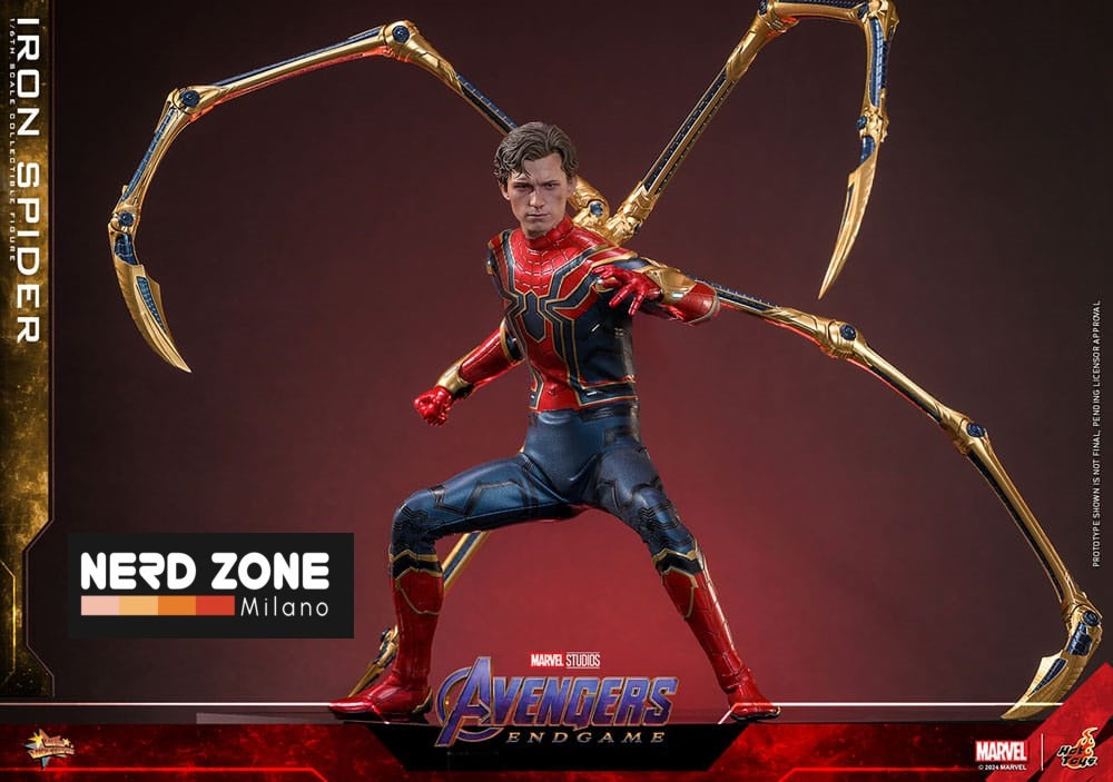 ホットトイズMMS761アイアン・スパイダー Iron Spider通常版 Iron Spider 1/6 Scale Figure MMS761 [Avengers: Endgame] (Hot Toys)