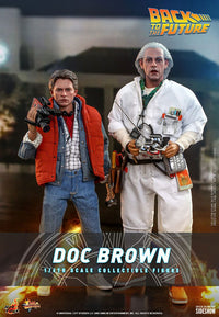 HOT TOYS - Back To The Future - Doc Brown - Action Figure 1/6  30 cm MMS609