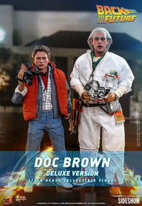 HOT TOYS - Back To The Future - Doc Brown (Deluxe Version) Action Figure 1/6 30 cm MMS610