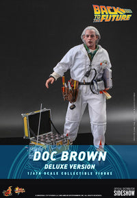 HOT TOYS - Back To The Future - Doc Brown (Deluxe Version) Action Figure 1/6 30 cm MMS610
