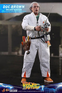 HOT TOYS - Back To The Future - Doc Brown (Deluxe Version) Action Figure 1/6 30 cm MMS610