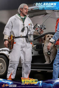HOT TOYS - Back To The Future - Doc Brown (Deluxe Version) Action Figure 1/6 30 cm MMS610